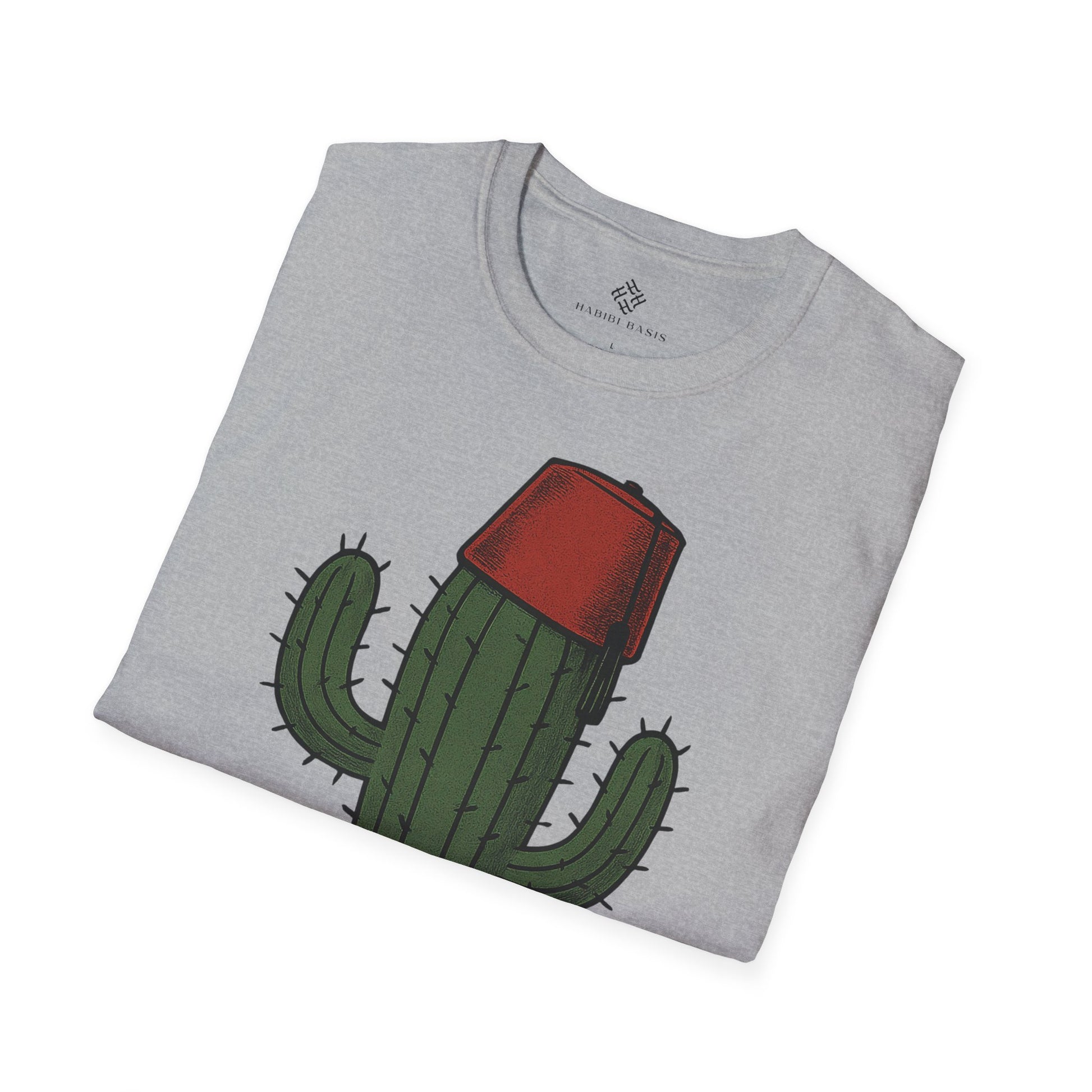 Kaktus mit Hut - T-Shirt (Unisex)