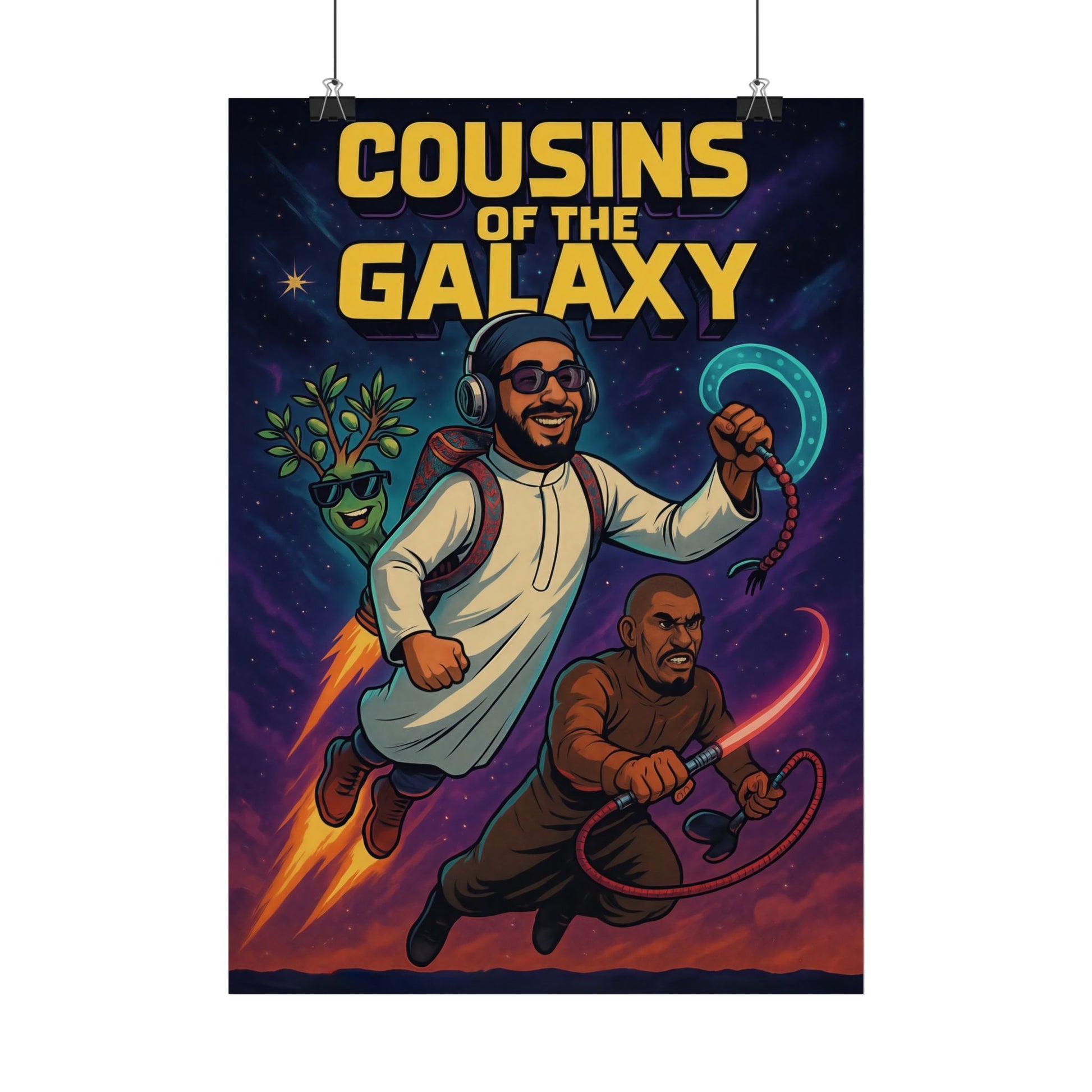 Cousins of the Galaxy - Poster