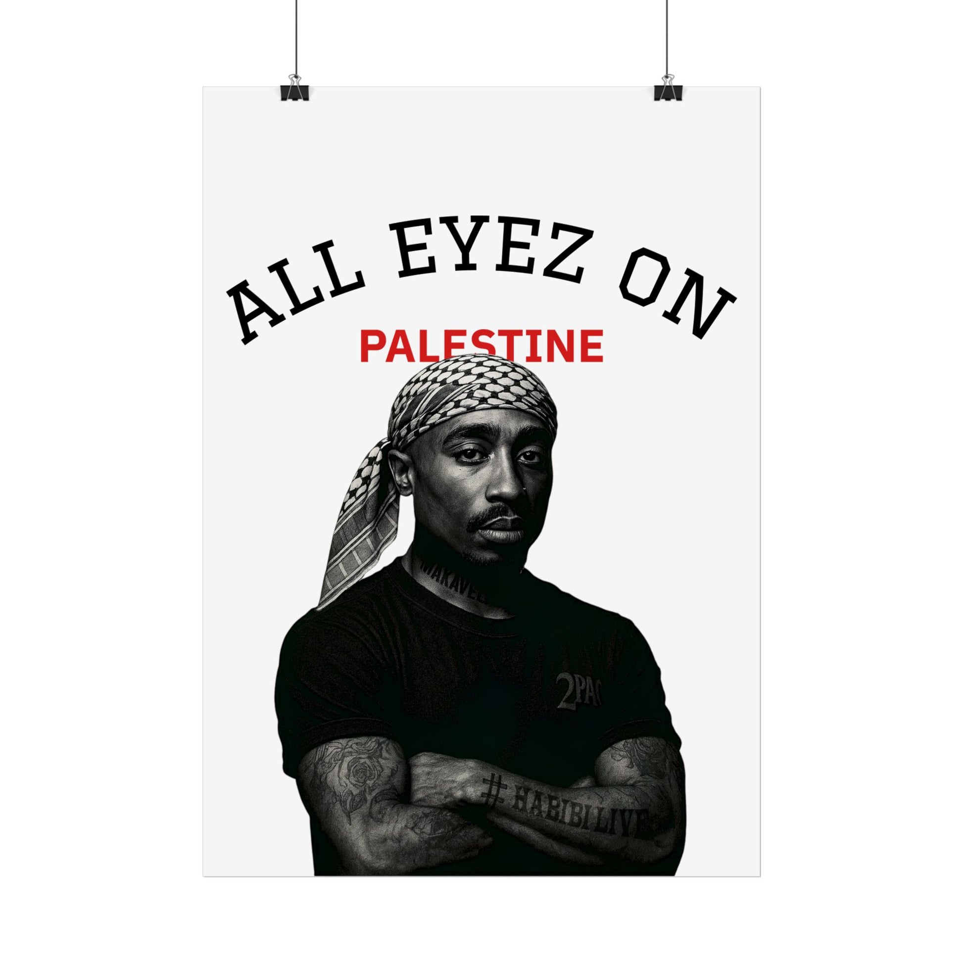 All Eyez on Palestine  - Poster