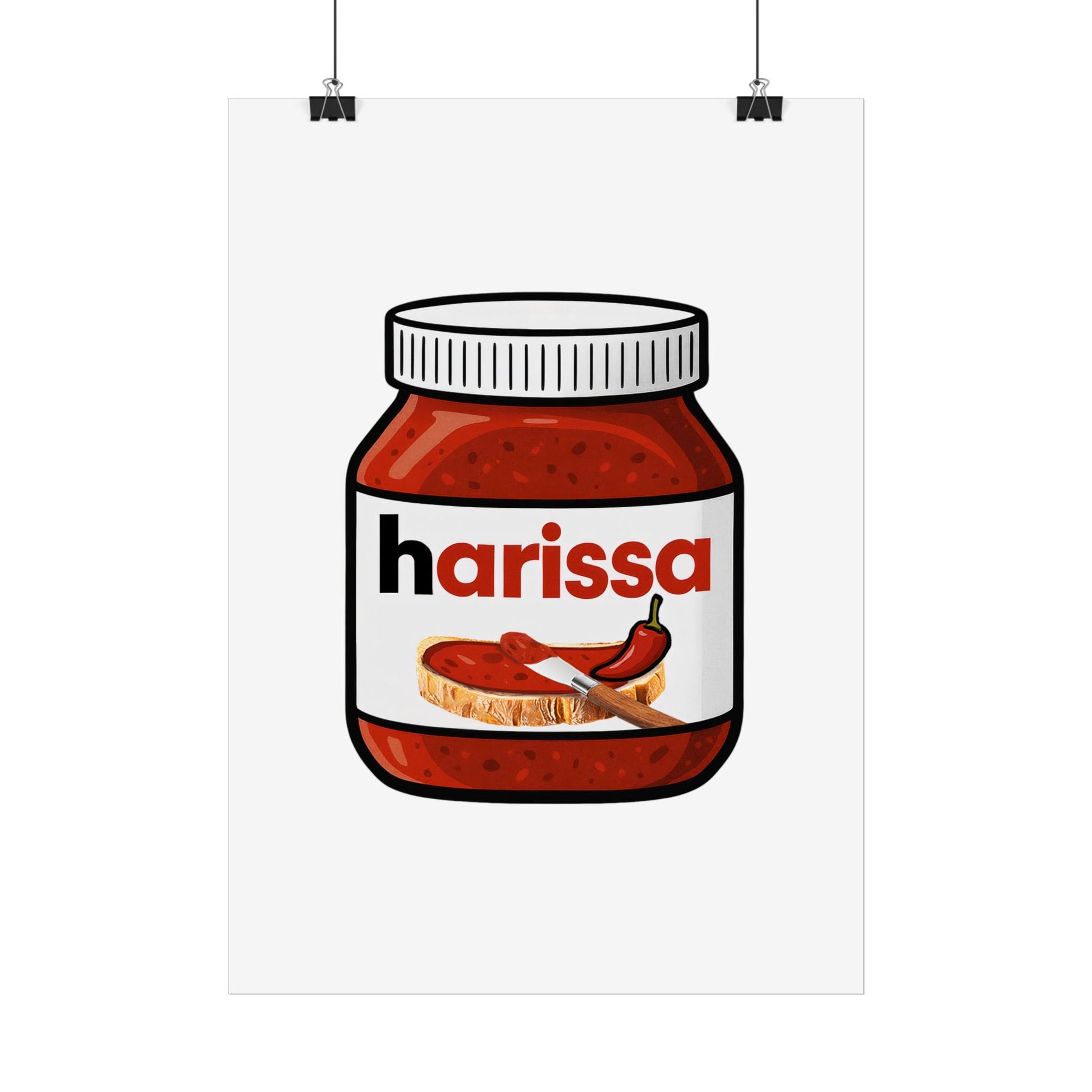 Harissa Nutella - Poster