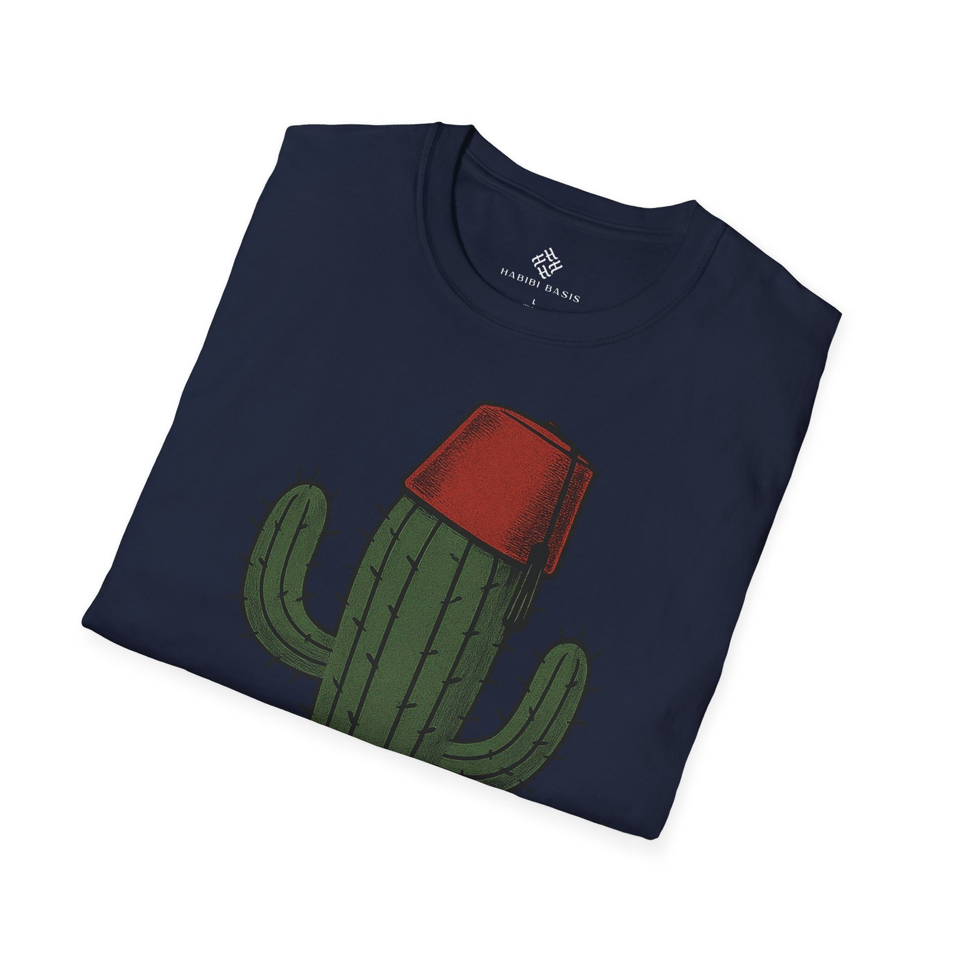 Kaktus mit Hut - T-Shirt (Unisex)