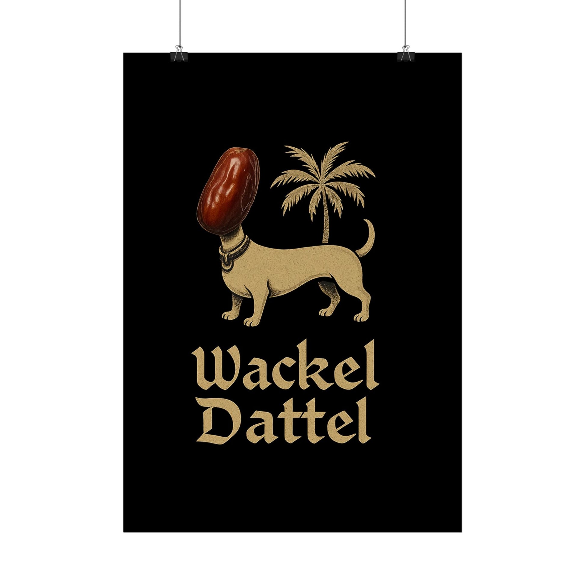 Wackel Dattel - Poster