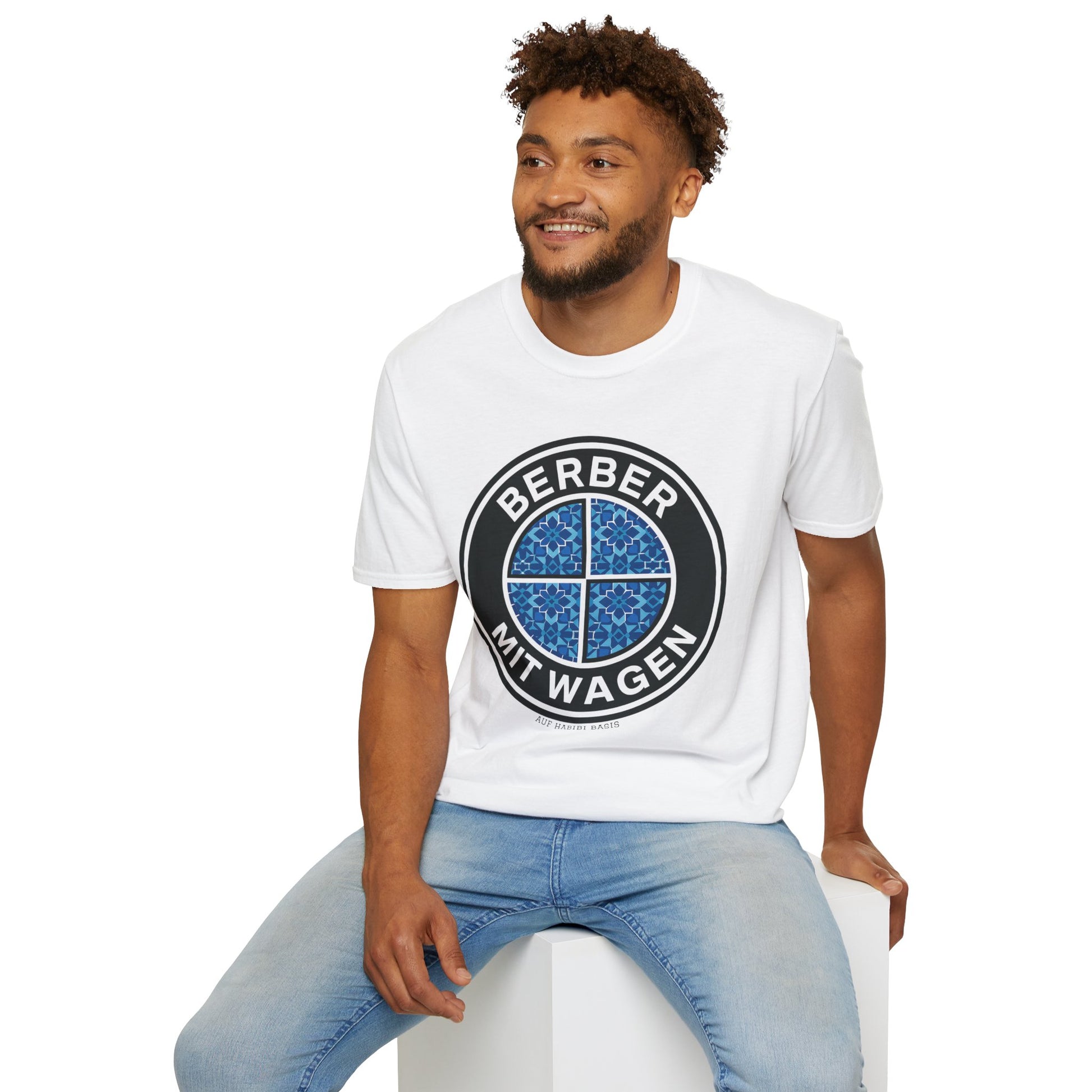 Berber mit Wagen - T-Shirt (Unisex)
