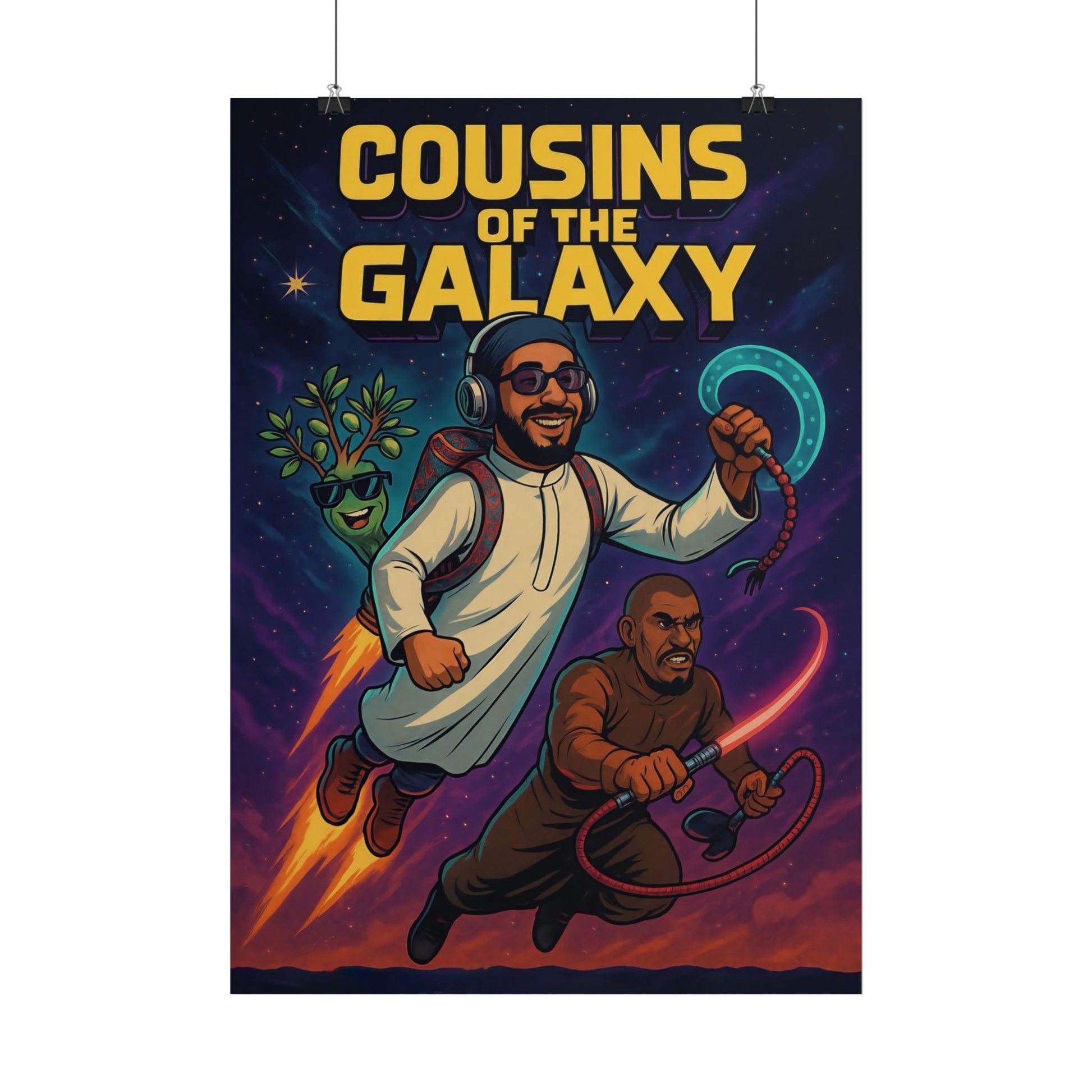 Cousins of the Galaxy - Poster
