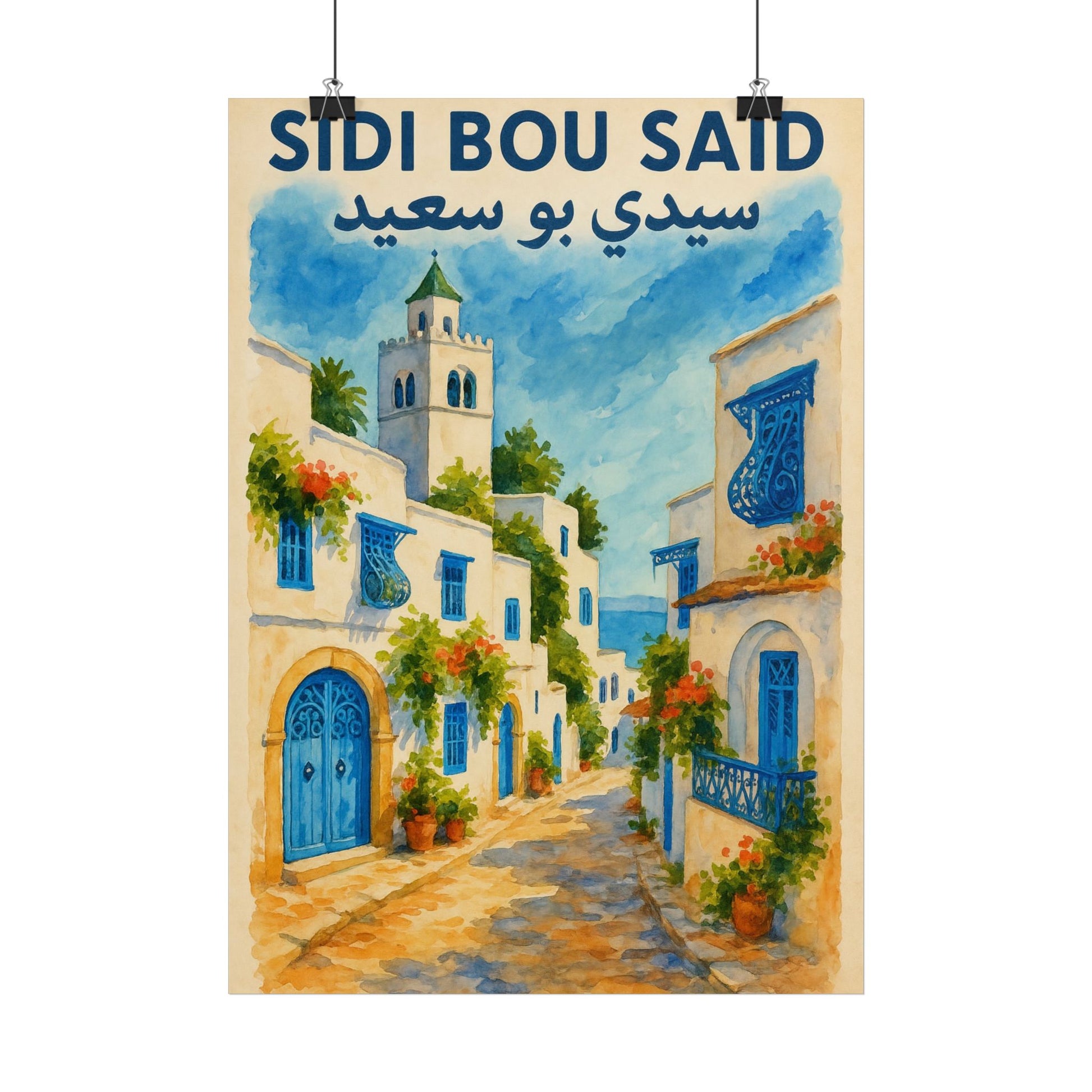 Sidi Bou Said - Poster
