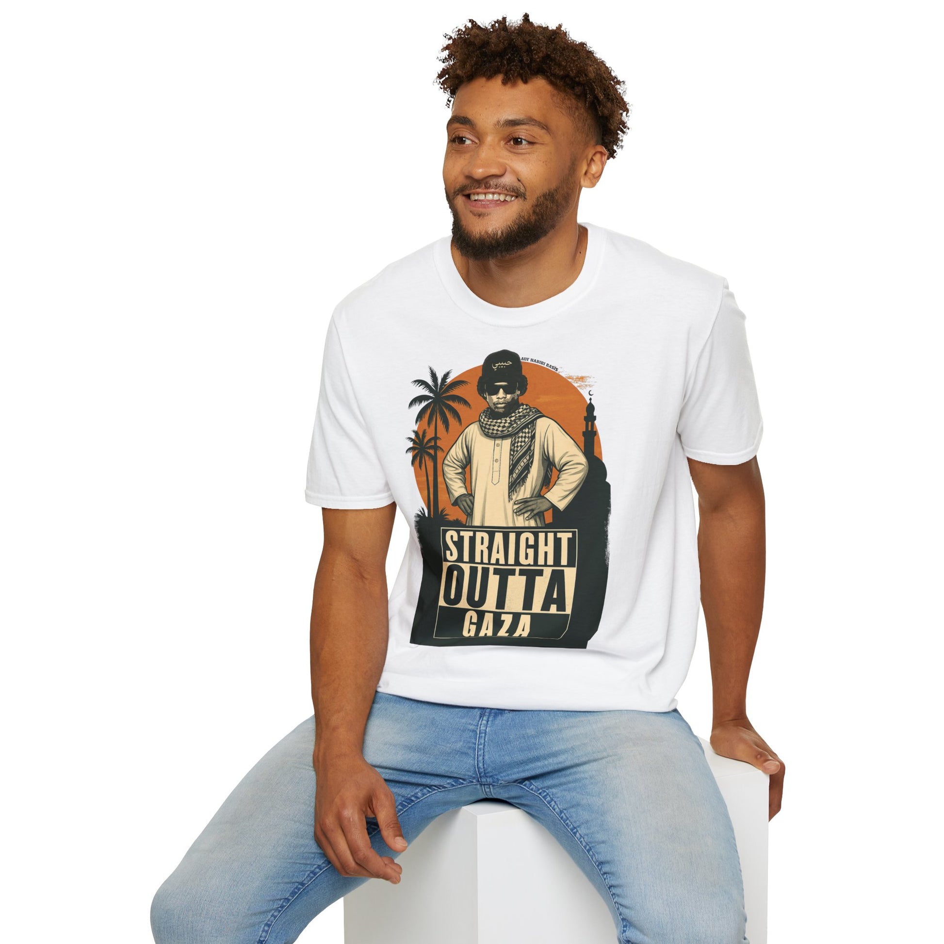 Straight Outta GAZA - T-Shirt (Unisex)