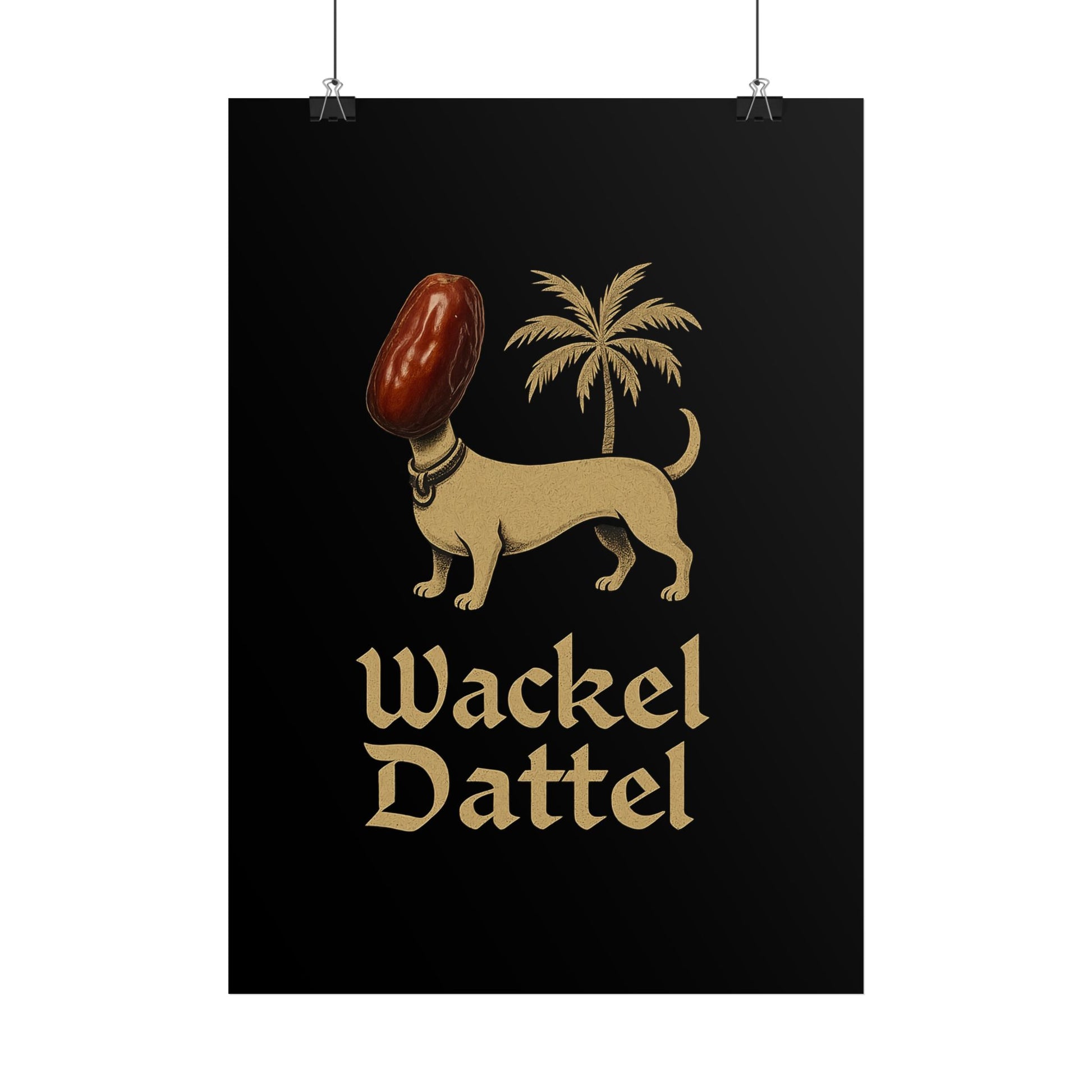 Wackel Dattel - Poster