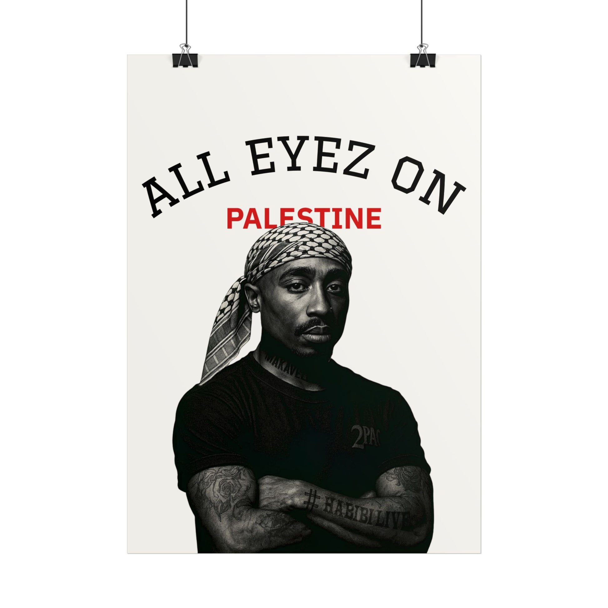 All Eyez on Palestine  - Poster