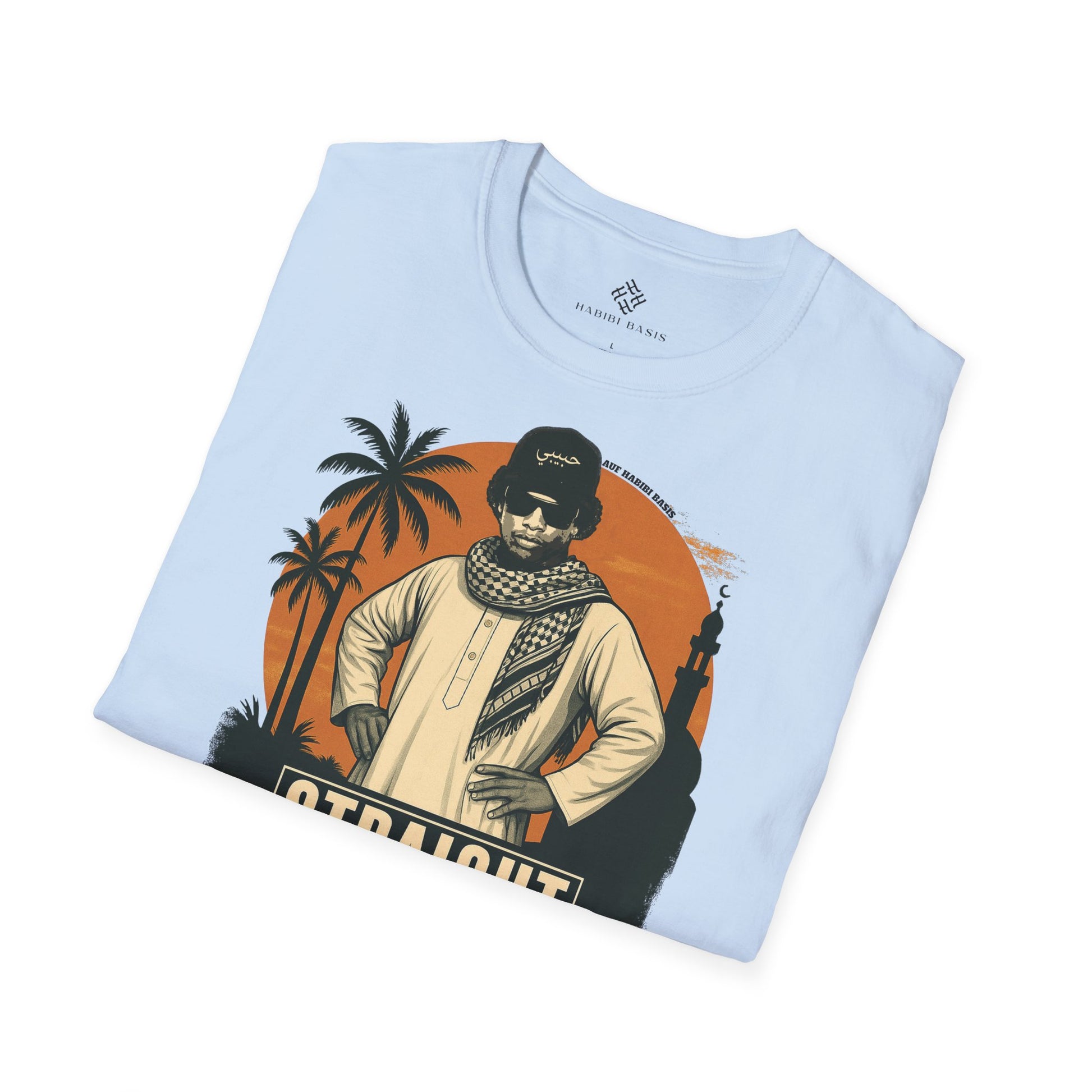 Straight Outta GAZA - T-Shirt (Unisex)