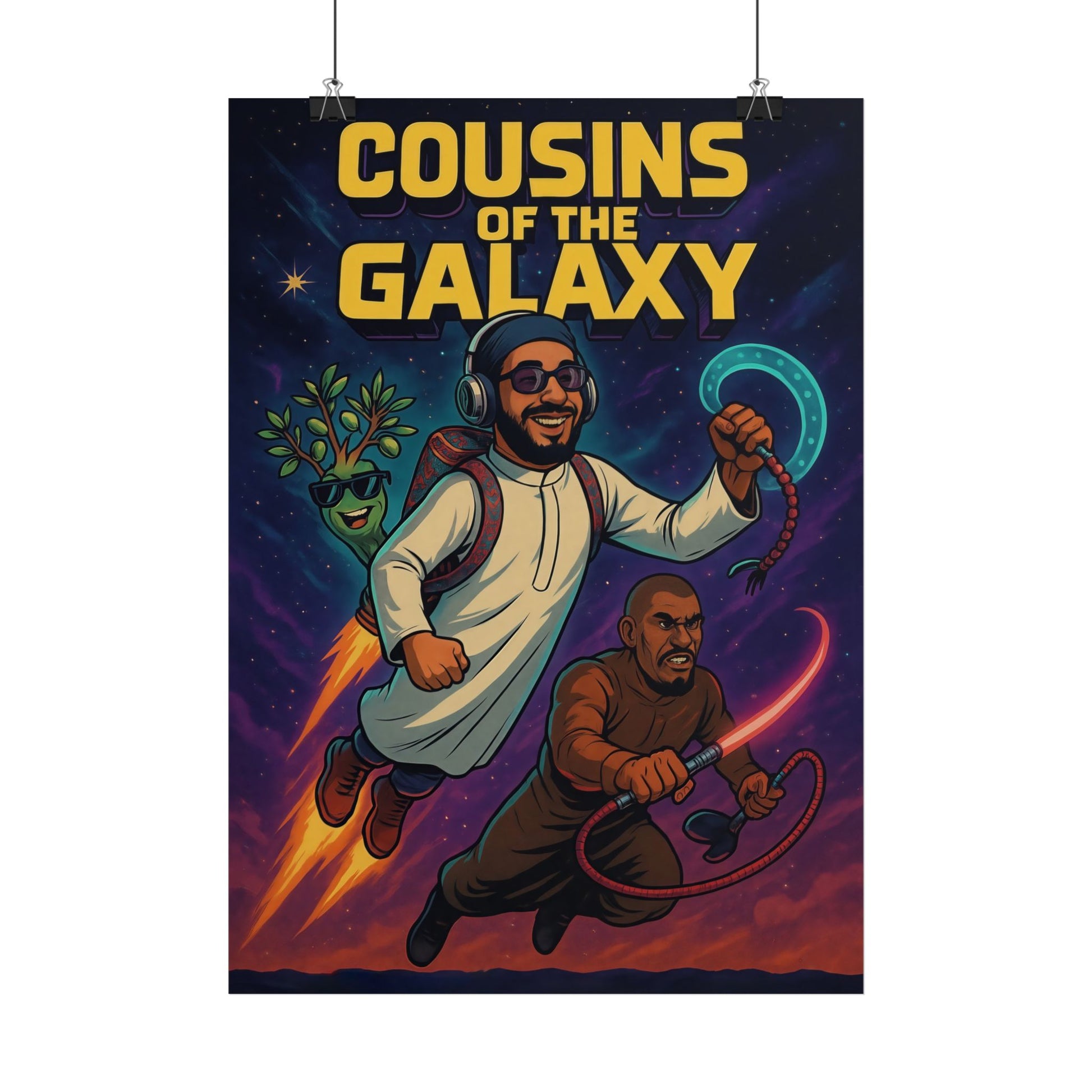 Cousins of the Galaxy - Poster