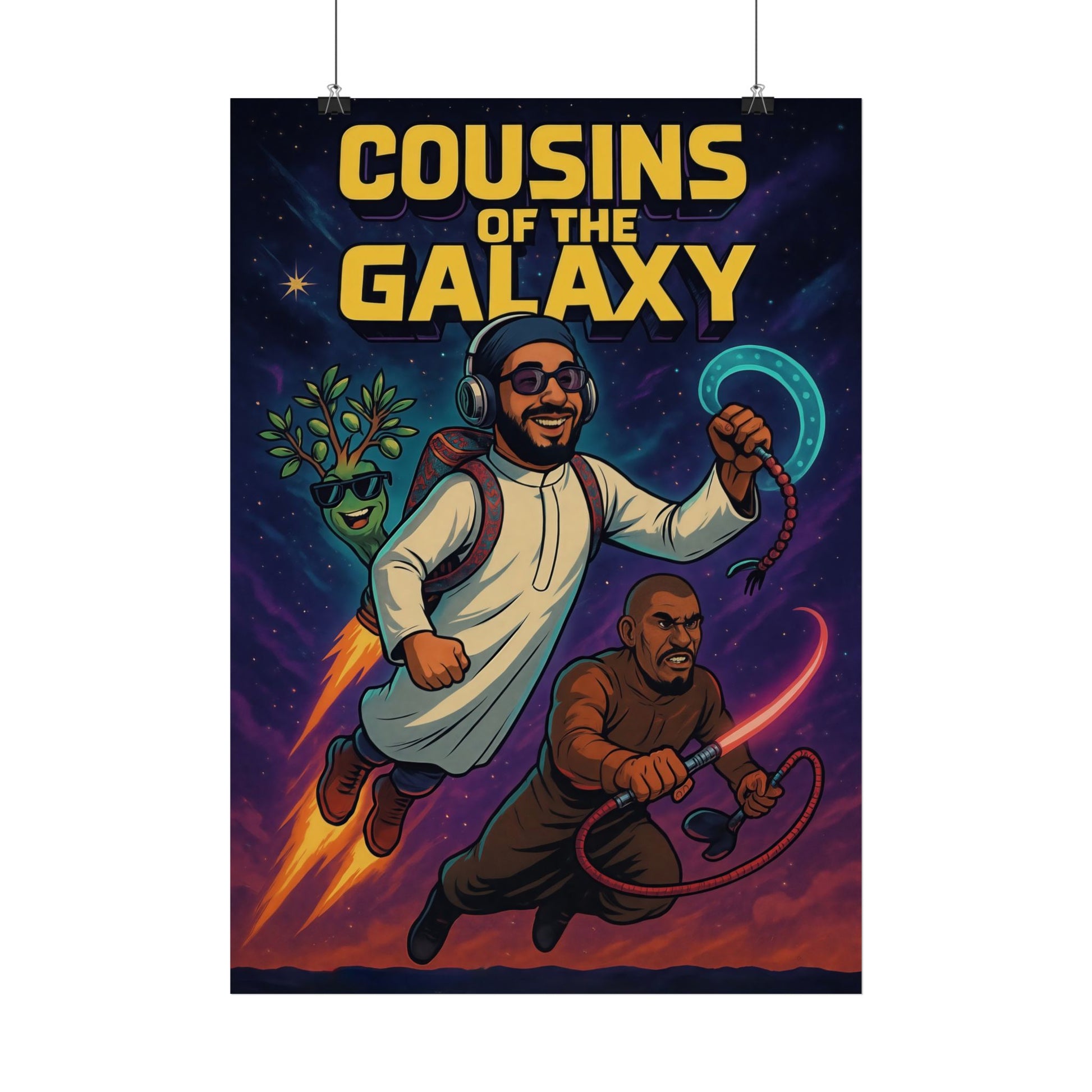 Cousins of the Galaxy - Poster