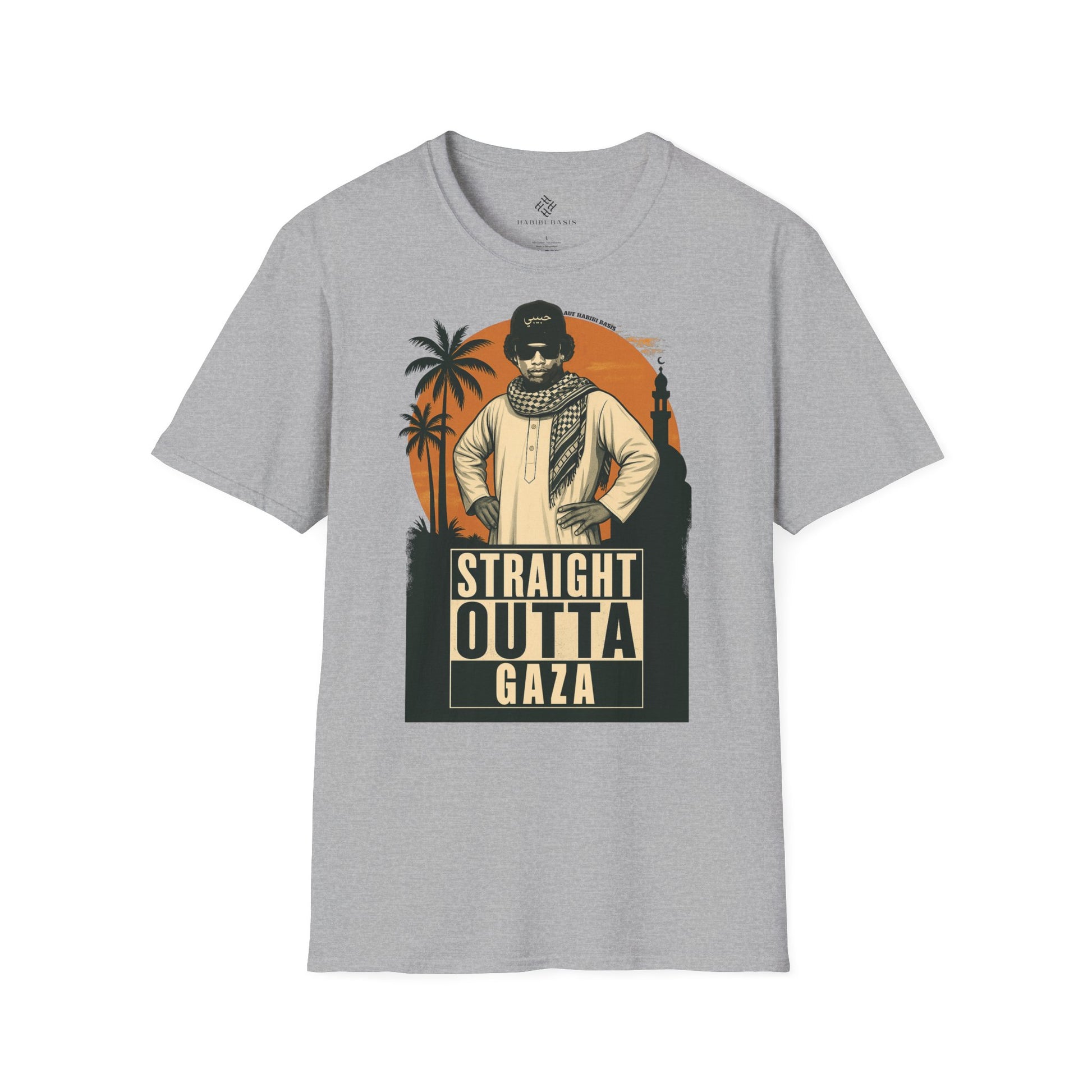 Straight Outta GAZA - T-Shirt (Unisex)
