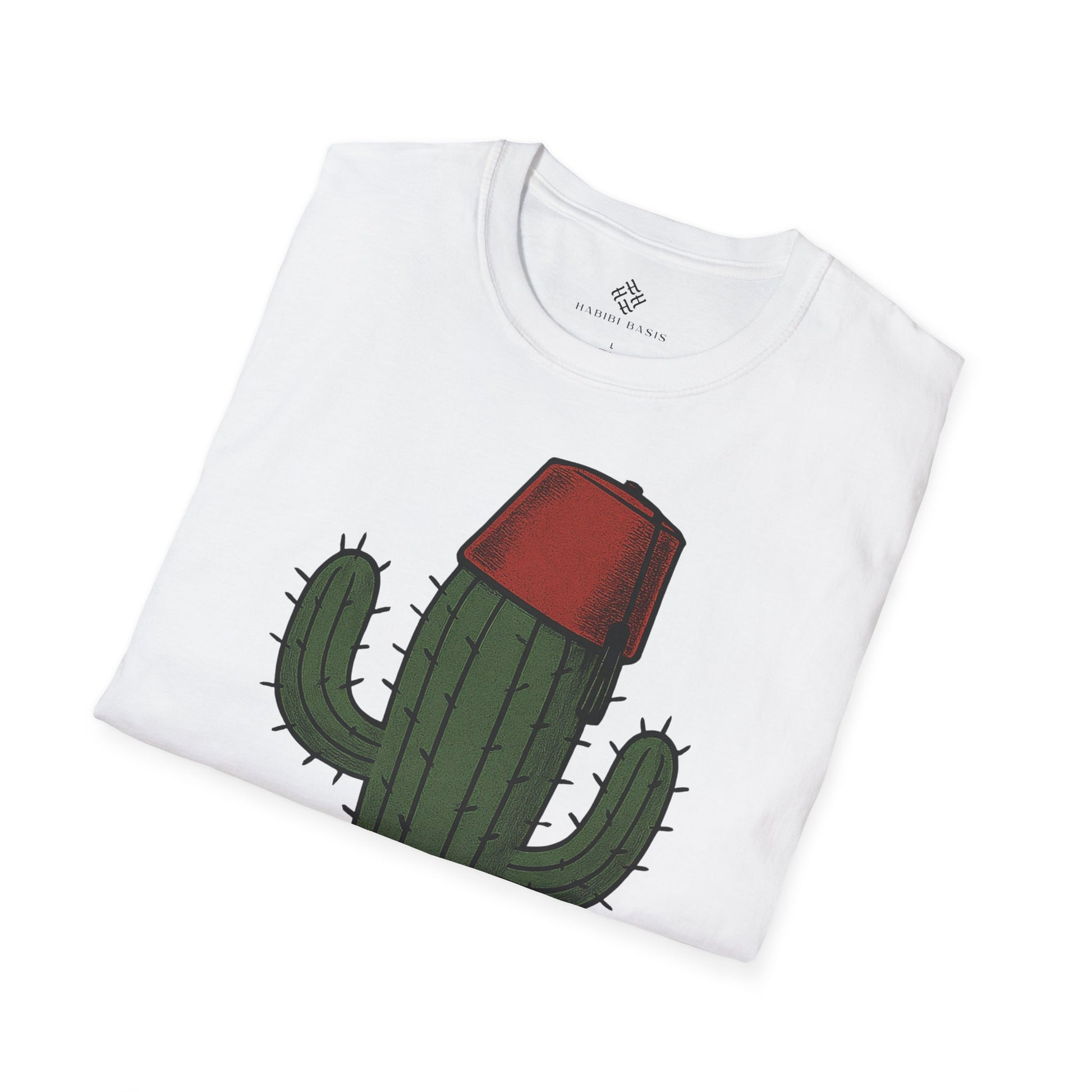 Kaktus mit Hut - T-Shirt (Unisex)
