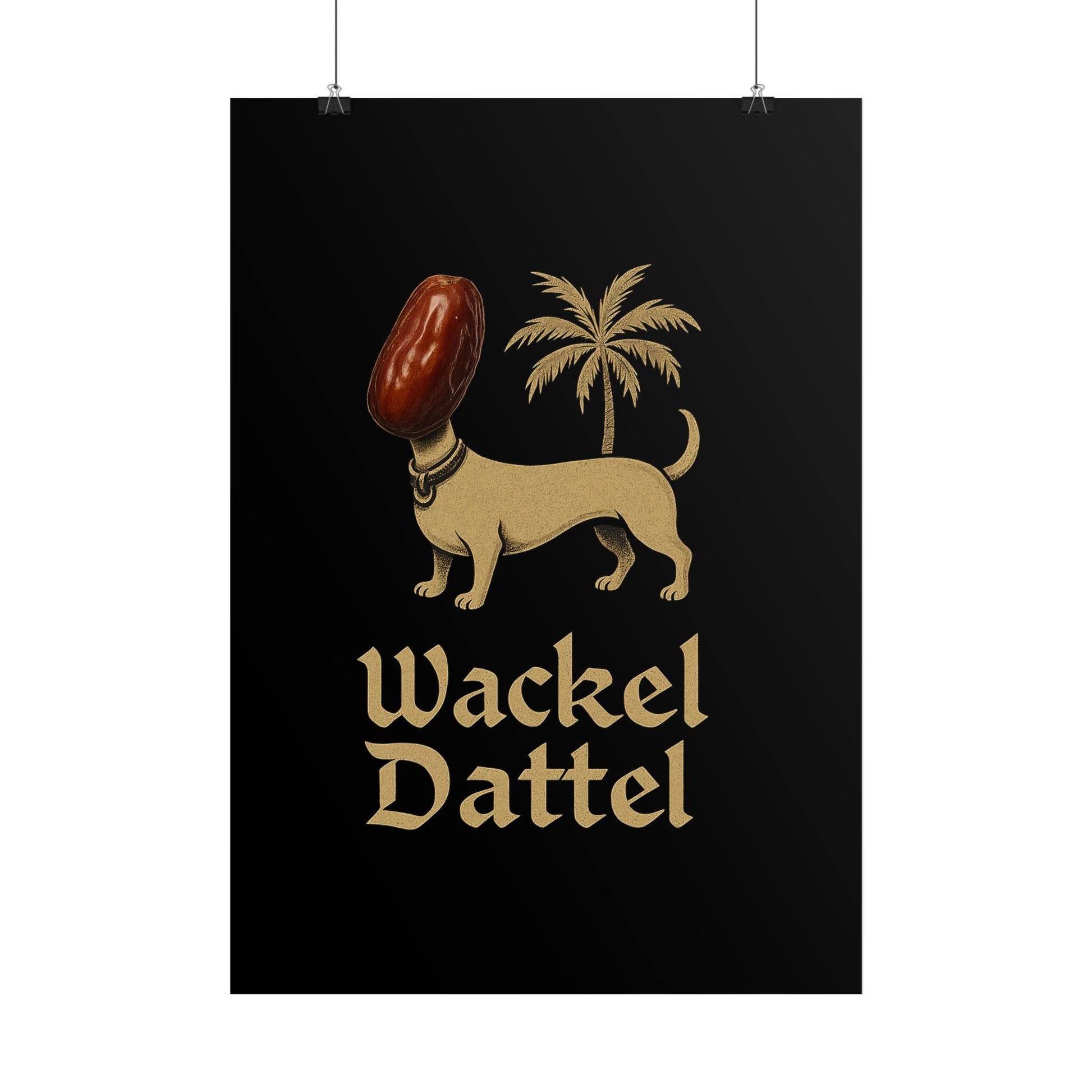 Wackel Dattel - Poster
