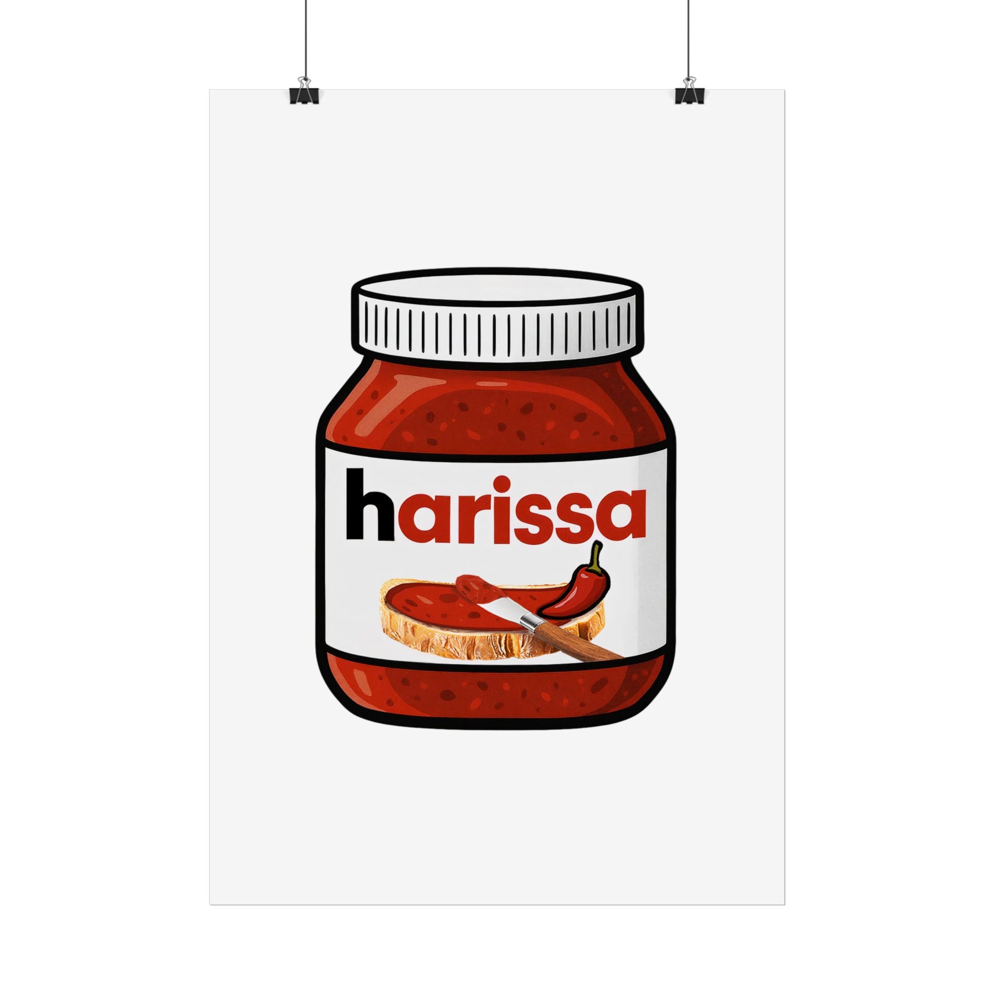 Harissa Nutella - Poster