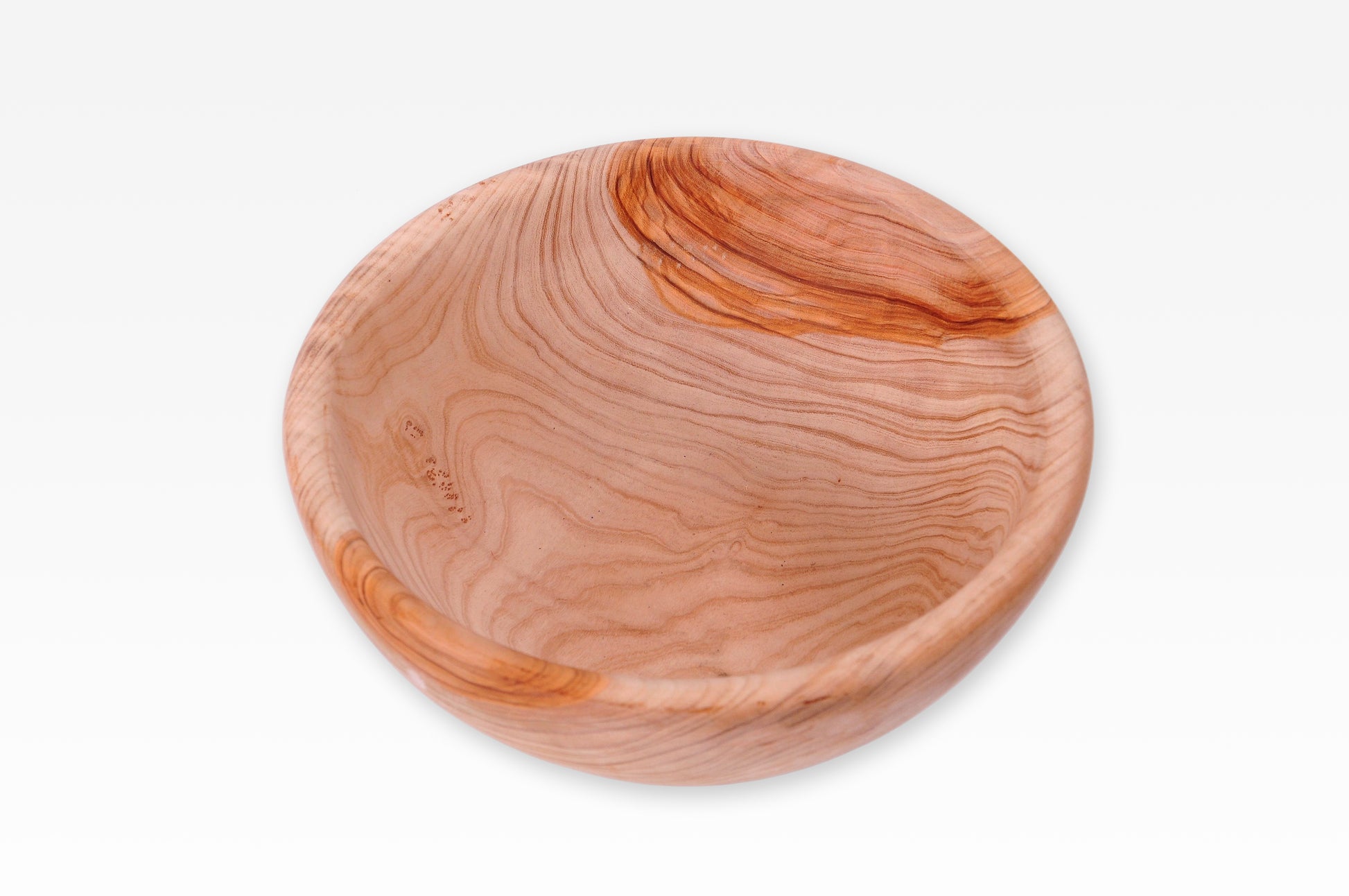 Handgemachte Schale aus Olivenholz – Rund & Edel