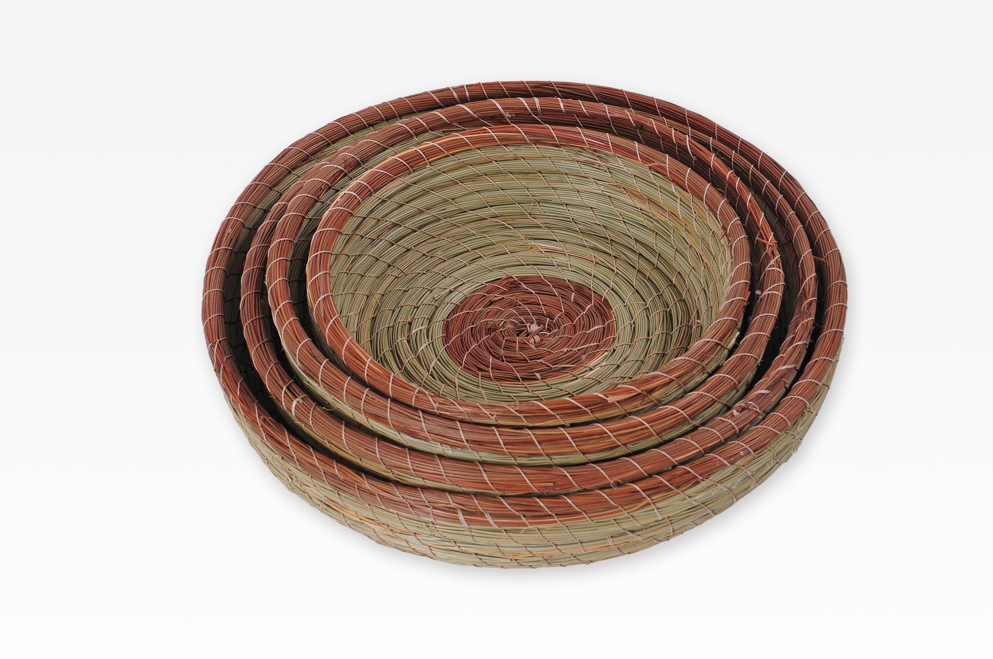 Halfa-Schalenset (4-teilig) – Handgemachte Unikate aus Naturfasern