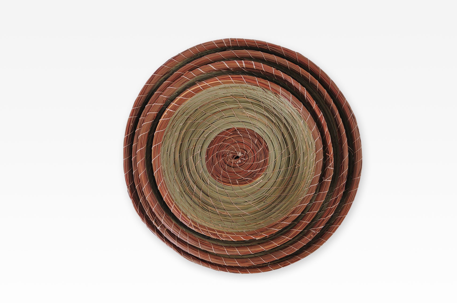 Halfa-Schalenset (4-teilig) – Handgemachte Unikate aus Naturfasern